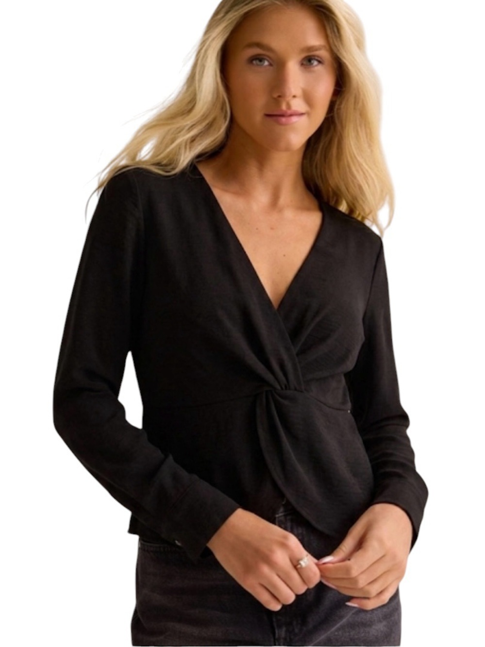 Altar’d Altard State Front Knot Blouse Top